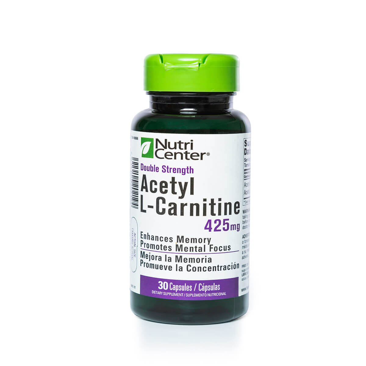 Double Strength Acetyl L-Carnitine 425mg
