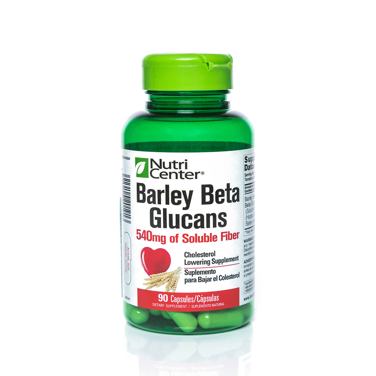 Barley Beta Glucans 540mg