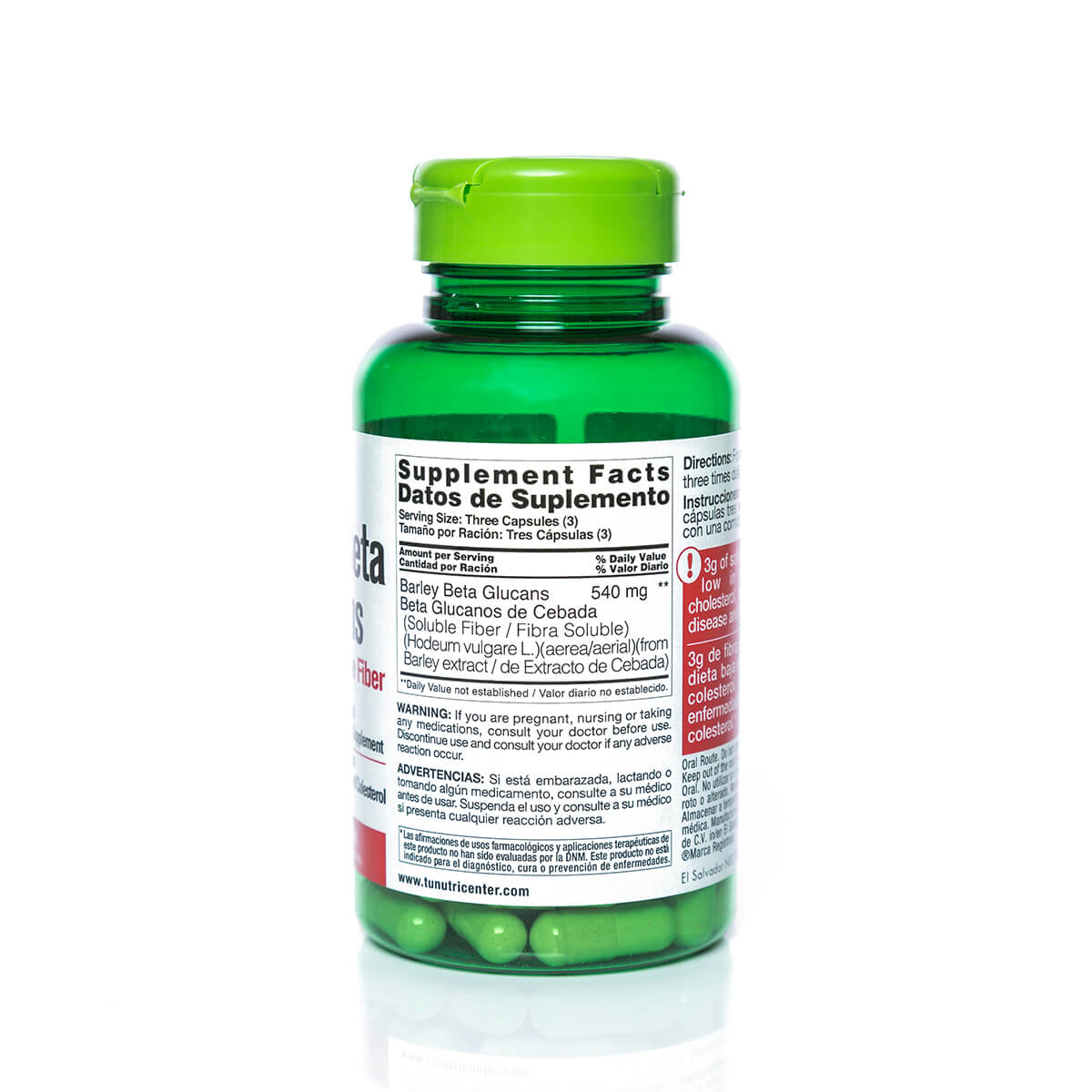 Barley Beta Glucans 540mg - Imagen 2