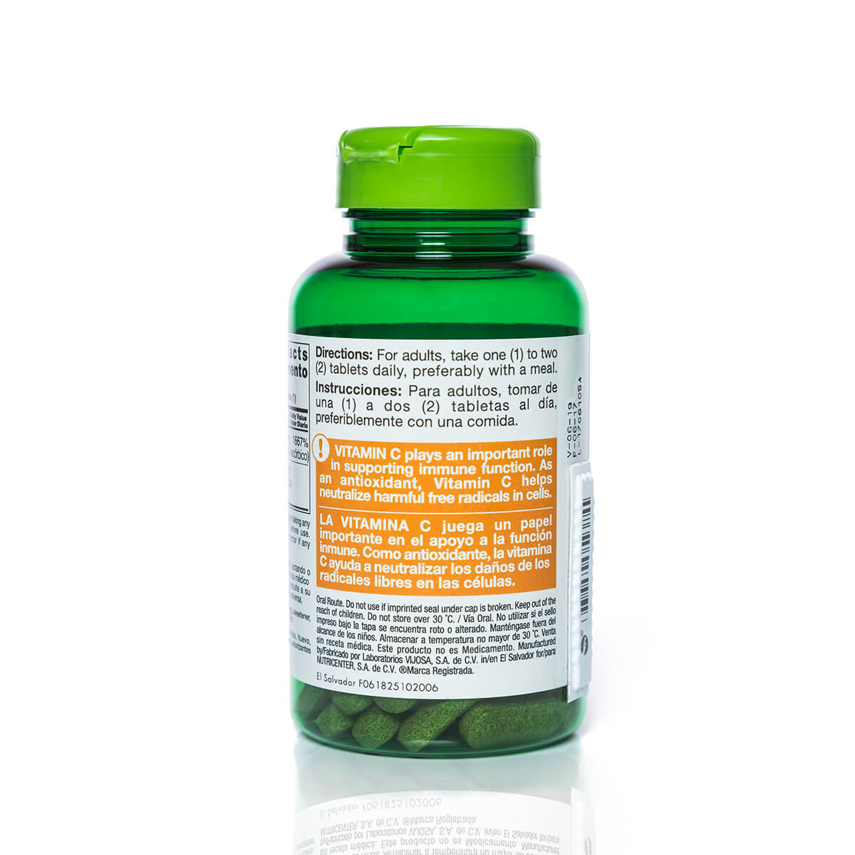 Vitamin C 1000mg with Rose Hips - Imagen 3