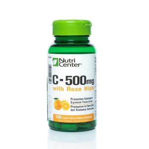 Vitamin C 500mg with Rose Hips