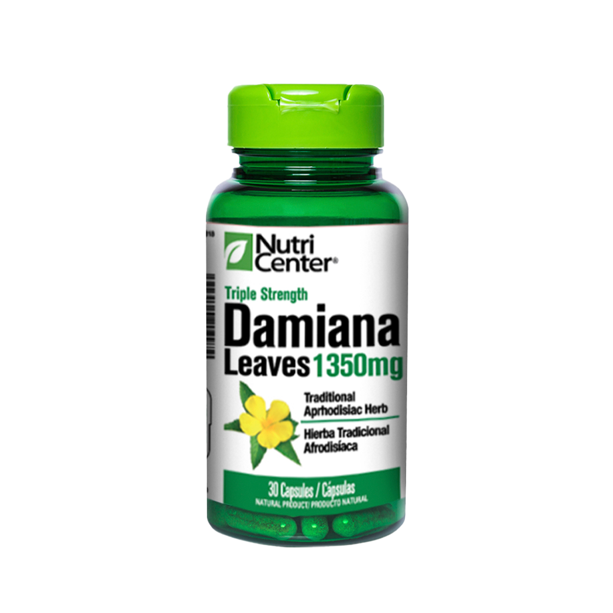 Triple Strength Damiana Leaves 1350mg