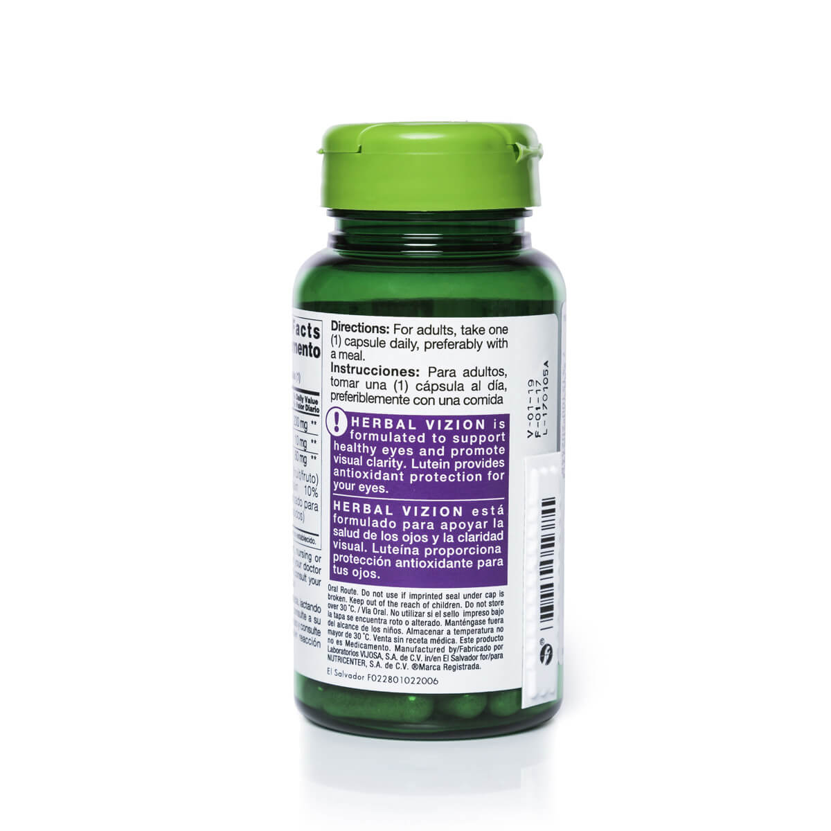 Herbal Vizion with Lutein - Imagen 3