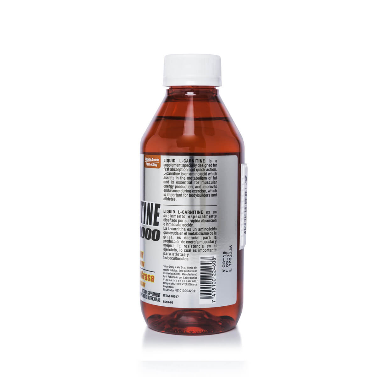 Liquid L-Carnitine 1000 - Imagen 2
