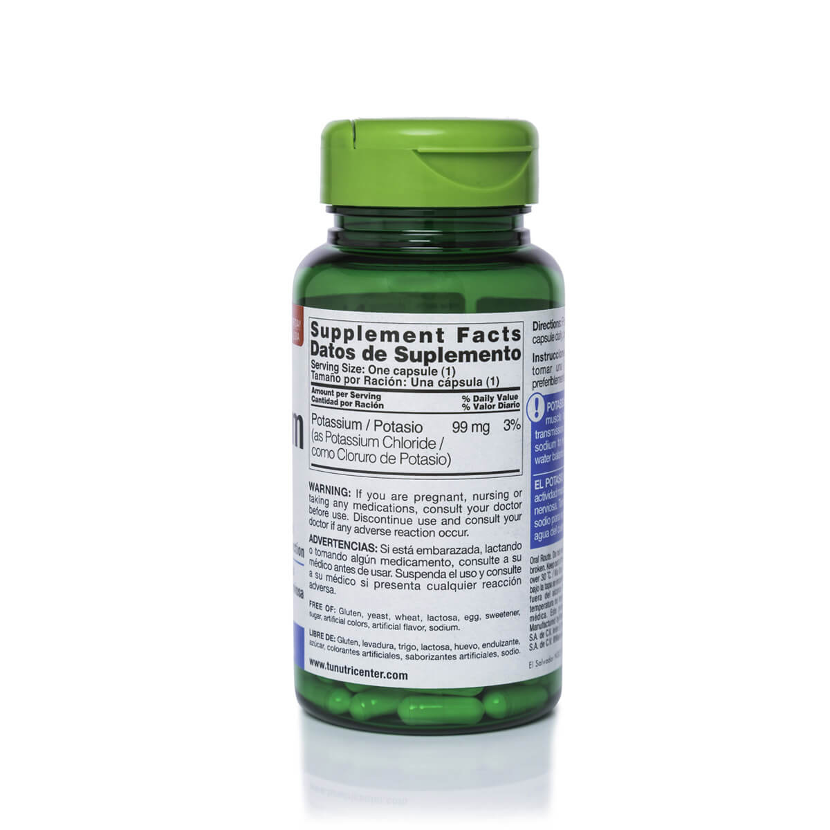 Potassium 99mg - Imagen 2