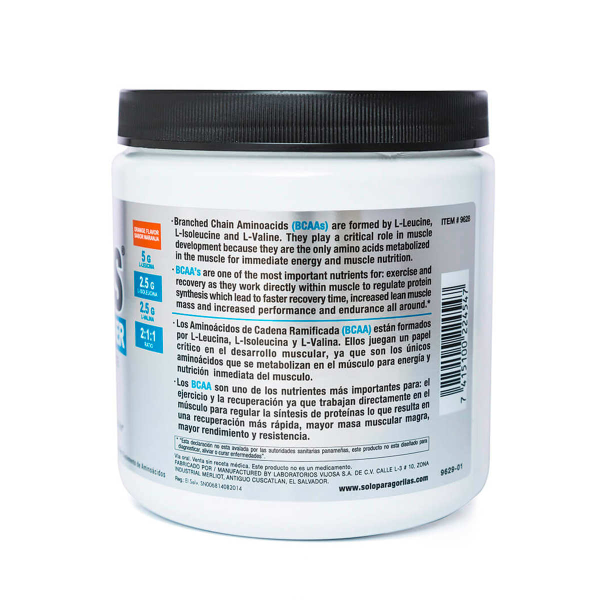 Sólo para Gorilas BCAA 10,000 Powder - Imagen 2