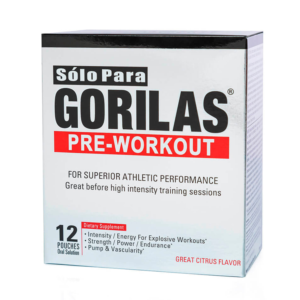 Sólo para Gorilas Pre-Workout