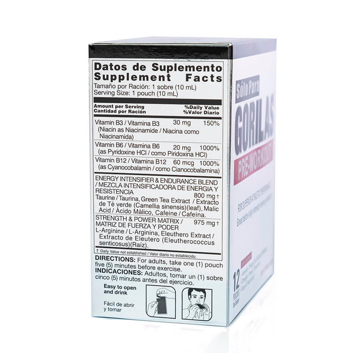 Sólo para Gorilas Pre-Workout - Imagen 3