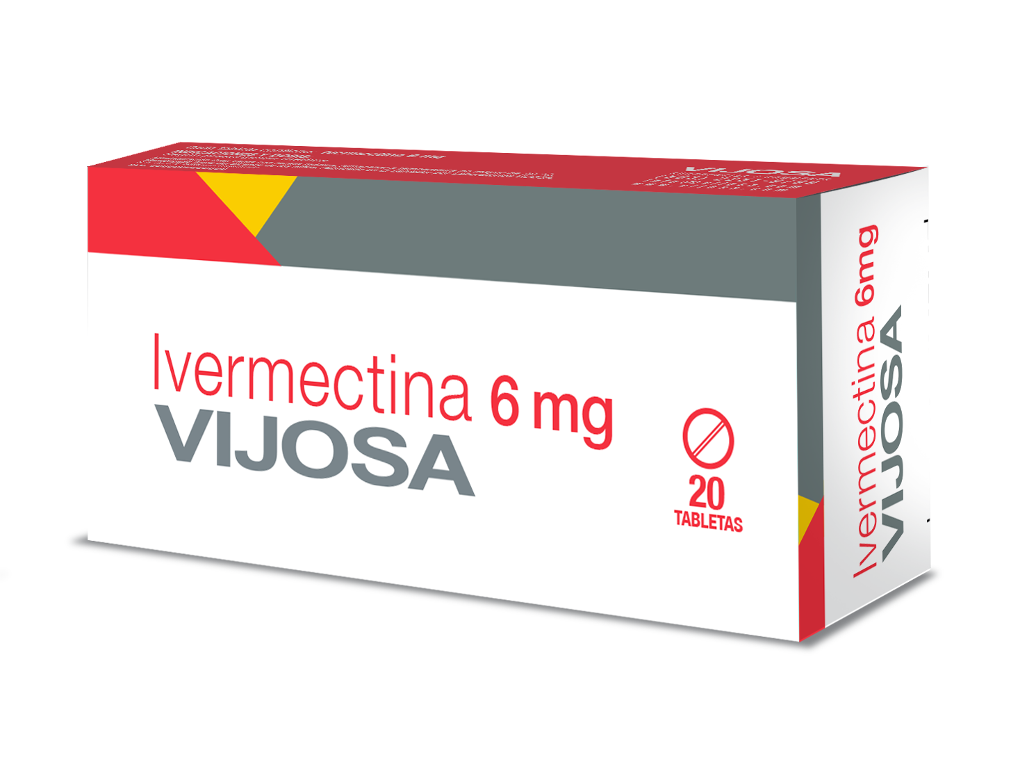 Ivermectina 6mg caja por 20 Tabletas